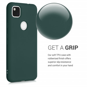 Husa pentru Google Pixel 4a, Silicon, Verde, 52622.169 - Img 5