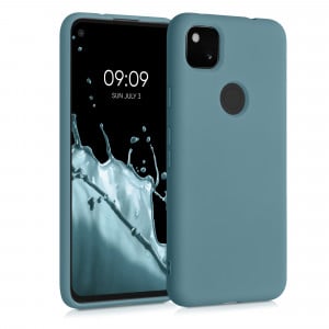 Husa pentru Google Pixel 4a, Silicon, Verde, 52622.207 - Img 1