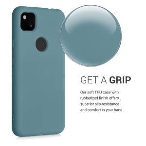 Husa pentru Google Pixel 4a, Silicon, Verde, 52622.207 - Img 5