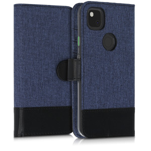 Husa pentru Google Pixel 4a, Textil, Albastru, 52250.17 - Img 4