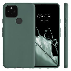 Husa pentru Google Pixel 5, Silicon, Verde, 51722.166 - Img 2