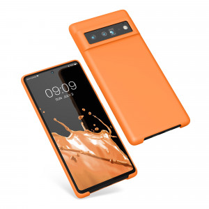 Husa pentru Google Pixel 6 Pro, Silicon, Portocaliu, 55863.150, kwmobile - Img 2