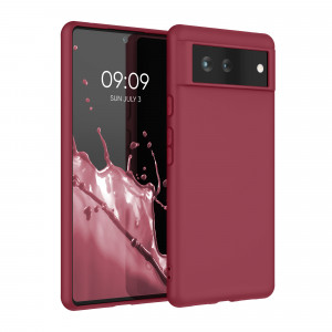 Husa pentru Google Pixel 6, Silicon, Rosu, 55434.209, kwmobile - Img 1