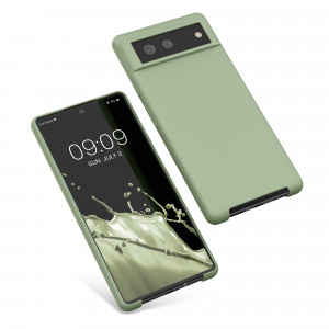 Husa pentru Google Pixel 6, Silicon, Verde, 55480.172, kwmobile - Img 2