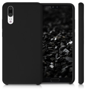 Husa pentru Huawei P20, Silicon, Negru, 45689.01 - Img 2