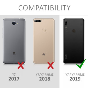 Husa pentru Huawei Y7 (2019) / Y7 Prime (2019), Silicon, Albastru, 47660.58 - Img 6