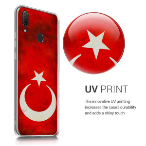 Husa pentru Huawei Y9 (2019), Silicon, Rosu, 49340.01 - Img 4