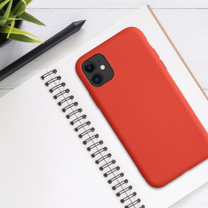 Husa pentru iPhone 11, Silicon, Rosu, 50791.218 - Img 3