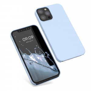 Husa pentru iPhone 12 / iPhone 12 Pro, Silicon, Albastru, 52641.58 - Img 2
