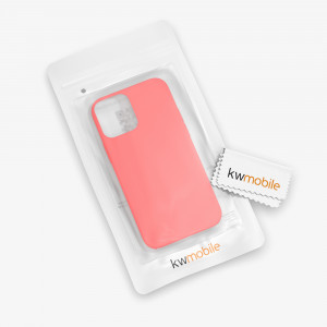 Husa pentru iPhone 12 / iPhone 12 Pro, Silicon, Roz, 52641.141 - Img 8