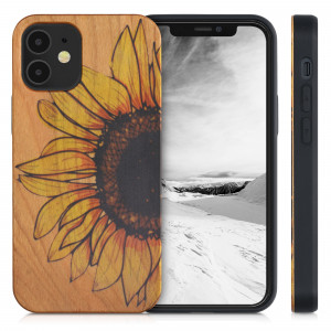 Husa pentru iPhone 12 Mini, Lemn, Multicolor, 52733.04 - Img 2