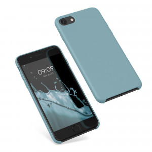 Husa pentru iPhone 8 / iPhone 7 / iPhone SE 2, Silicon, Albastru, 40225.206 - Img 2