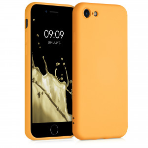 Husa pentru iPhone 8 / iPhone 7 / iPhone SE 2, Silicon, Galben, 49979.217 - Img 1