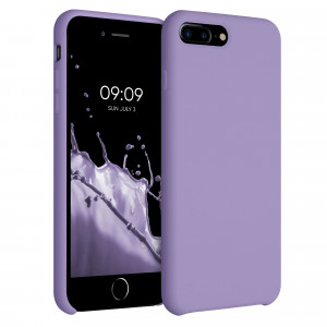Husa pentru iPhone 8 Plus / iPhone 7 Plus, Silicon, Mov, 40842.222 - Img 1