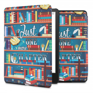 Husa pentru Kindle Paperwhite 11, Piele ecologica, Multicolor, kwmobile, 56256.14 - Img 1