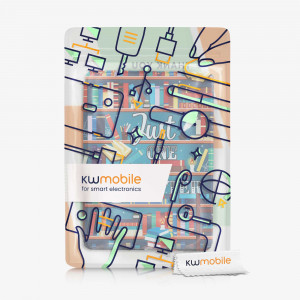 Husa pentru Kindle Paperwhite 11, Piele ecologica, Multicolor, kwmobile, 56256.14 - Img 6