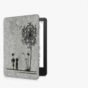 Husa pentru Kindle Paperwhite 11, Textil, Gri, kwmobile, 56260.01 - Img 8