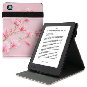 Husa pentru Kobo Aura H2O Edition 2, Kwmobile, Roz, Piele ecologica, 48381.02 - Img 1