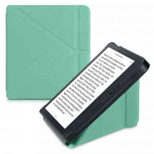 Husa pentru Kobo Libra 2, Kwmobile, Verde, Piele ecologica, 56576.71 - Img 1
