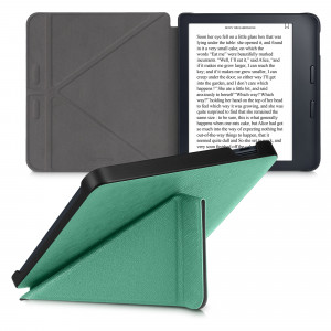 Husa pentru Kobo Libra 2, Kwmobile, Verde, Piele ecologica, 56576.71 - Img 2