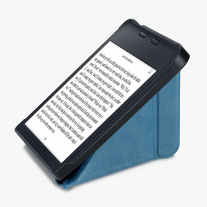 Husa pentru Kobo Libra 2, Piele ecologica, Albastru, kwmobile, 56576.78 - Img 8