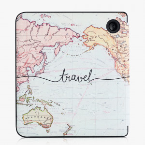 Husa pentru Kobo Libra 2, Piele ecologica, Multicolor, kwmobile, 56577.03 - Img 4