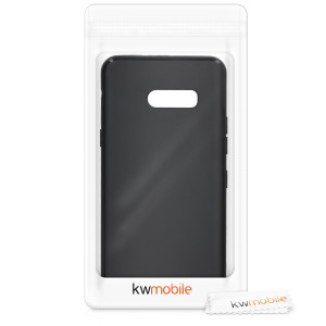 Husa pentru LG G8 x ThinQ, Silicon, Negru, 50831.01, kwmobile - Img 7