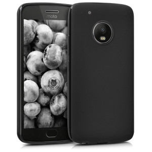 Husa pentru Motorola Moto G5 Plus, Silicon, Negru, 41394.01 - Img 1