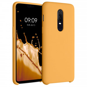 Husa pentru OnePlus 6, Silicon, Galben, 46122.217 - Img 1