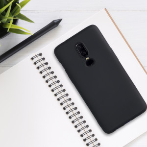 Husa pentru OnePlus 6, Silicon, Negru, 55346.01, kwmobile - Img 3