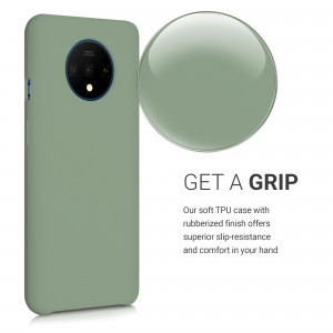 Husa pentru OnePlus 7T, Silicon, Verde, 50403.172 - Img 4