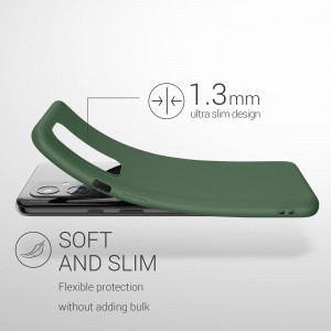 Husa pentru OnePlus 9, Silicon, Verde, 55726.80 - Img 3