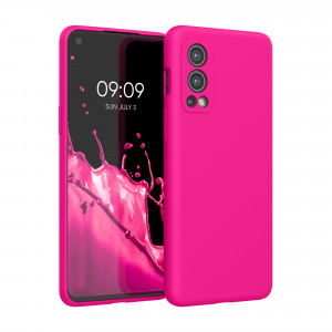 Husa pentru OnePlus Nord 2 5G, Silicon, Roz, 56070.77, kwmobile - Img 1