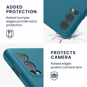 Husa pentru OnePlus Nord 2 5G, Silicon, Verde, 56070.57, kwmobile - Img 4