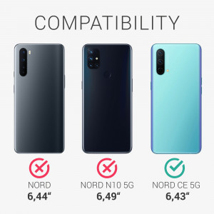 Husa pentru OnePlus Nord CE 5G, Silicon, Transparent, 55616.01 - Img 6