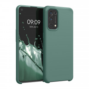 Husa pentru OPPO Find X3 Lite, Silicon, Verde, 55201.166, kwmobile - Img 1