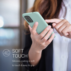 Husa pentru OPPO Find X3 Lite, Silicon, Verde, 55201.71, kwmobile - Img 4