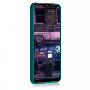 Husa pentru Samsung Galaxy A12, Silicon, Verde, 54048.57 - Img 3