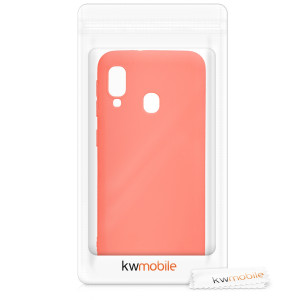 Husa pentru Samsung Galaxy A20e, Silicon, Roz, 48738.141 - Img 7