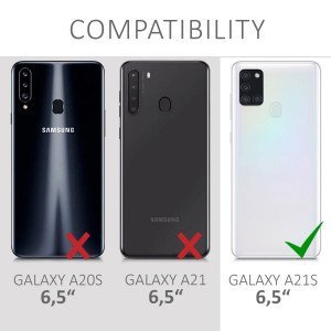 Husa pentru Samsung Galaxy A21s, Silicon, Mov, 52495.115 - Img 6