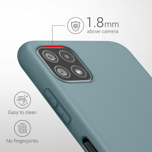 Husa pentru Samsung Galaxy A22 5G, Silicon, Verde, 55245.207, kwmobile - Img 4