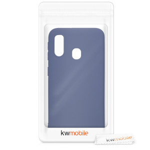 Husa pentru Samsung Galaxy A40, Silicon, Albastru, 48547.168 - Img 7