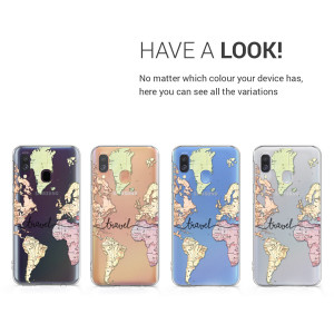 Husa pentru Samsung Galaxy A40, Silicon, Multicolor, 48542.05 - Img 5