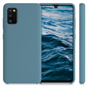 Husa pentru Samsung Galaxy A41, Silicon, Albastru, 52301.207 - Img 2
