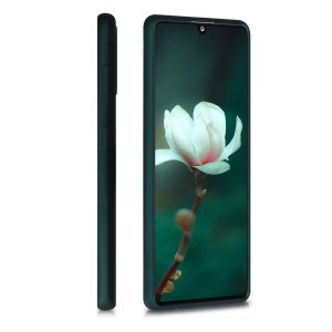 Husa pentru Samsung Galaxy A41, Silicon, Verde, 52254.14 - Img 5