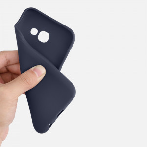 Husa pentru Samsung Galaxy A5 (2017), Silicon, Albastru, 40717.116 - Img 7