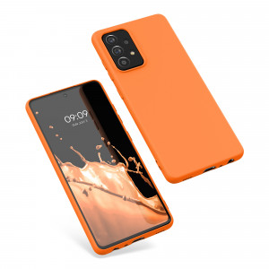 Husa pentru Samsung Galaxy A52 / Galaxy A52 5G / Galaxy A52s 5G, Silicon, Portocaliu, 54346.150 - Img 2