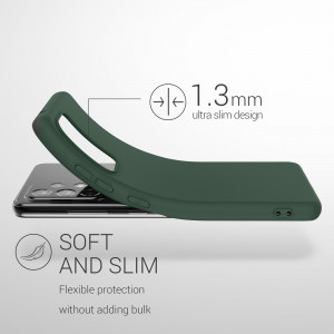 Husa pentru Samsung Galaxy A52 / Galaxy A52 5G / Galaxy A52s 5G, Silicon, Verde, 54346.169 - Img 3
