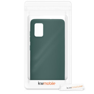 Husa pentru Samsung Galaxy A71, Silicon, Verde, 51208.169 - Img 8