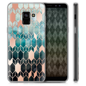 Husa pentru Samsung Galaxy A8 (2018), Silicon, Multicolor, 45465.02 - Img 2
